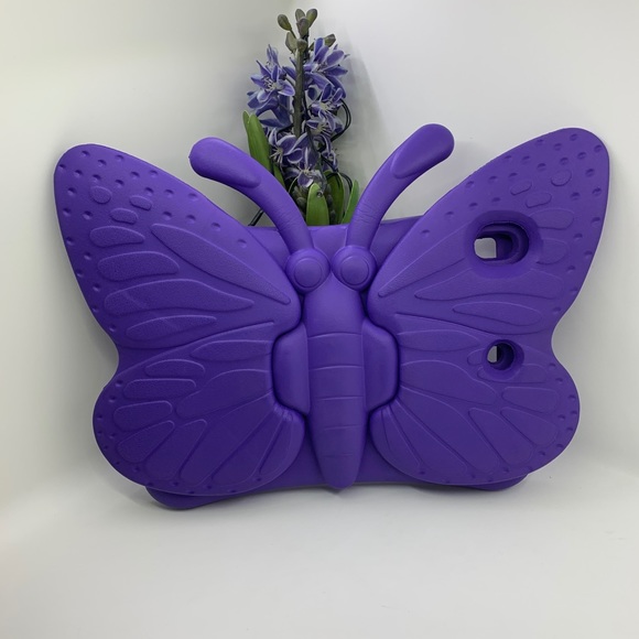 iPad 7th generation purple butterfly covers - Picture 6 of 6